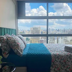 Apartamento Vista Incrível No 33 Andar No Prédio Alto De Sp, São Paulo